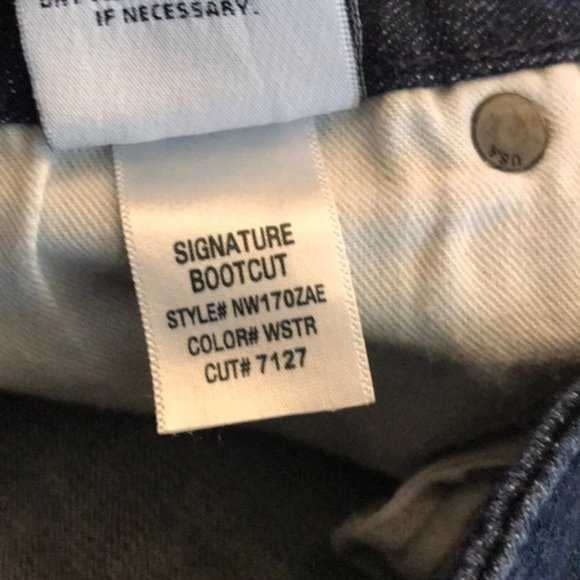 Hudson Jeans Dark Wash Signature Bootcut Size 27 - Picture 5 of 7